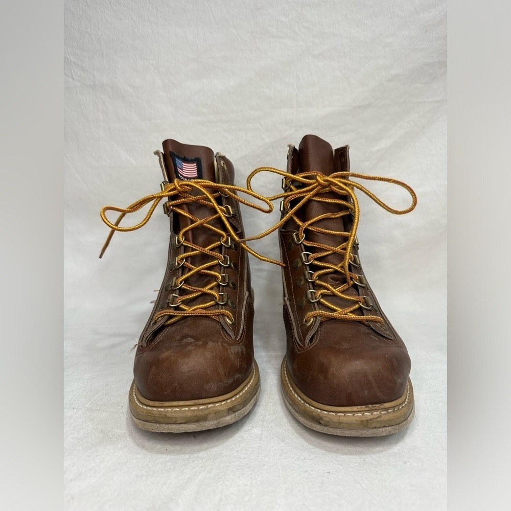 Vintage Weinbrenner The Ultimate, Brown Wading Shoe Gary Borger Felt, Men's Sz 8 - Picture 6 of 6